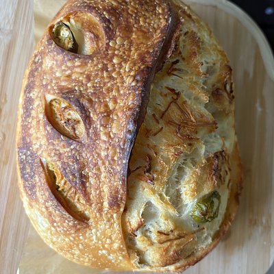 Jalapeño-Cheddar Sourdough