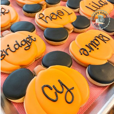 Personalized Mickey Pumpkin