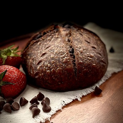 Double Chocolate Sourdough Boule