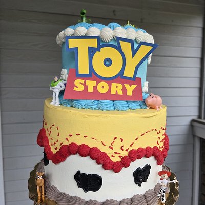 Toy Story 2 Tier Cake 