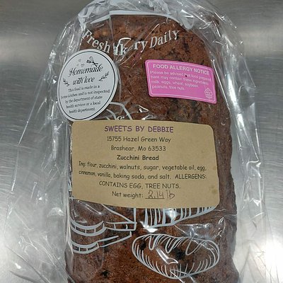 Zucchini Bread 