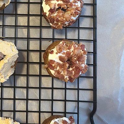 Tiny Bacon Doggie Doughnuts 