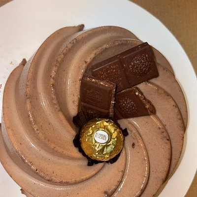 Gelatina de Ferrero Rocher