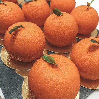 Orange Fruit Dessert
