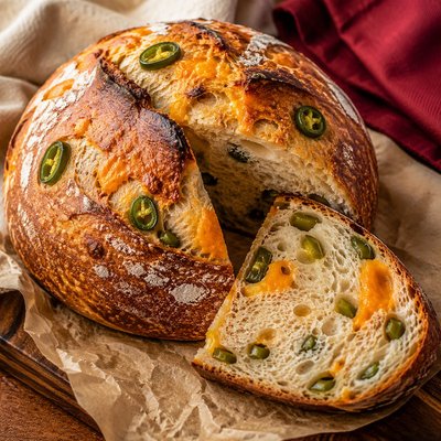 Jalapeño & Cheddar Sourdough