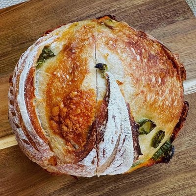 Cheddar Jalapeño Sourdough 
