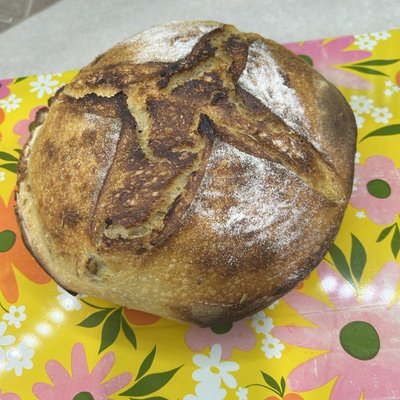Roasted Garlic Rosemary Sourdough