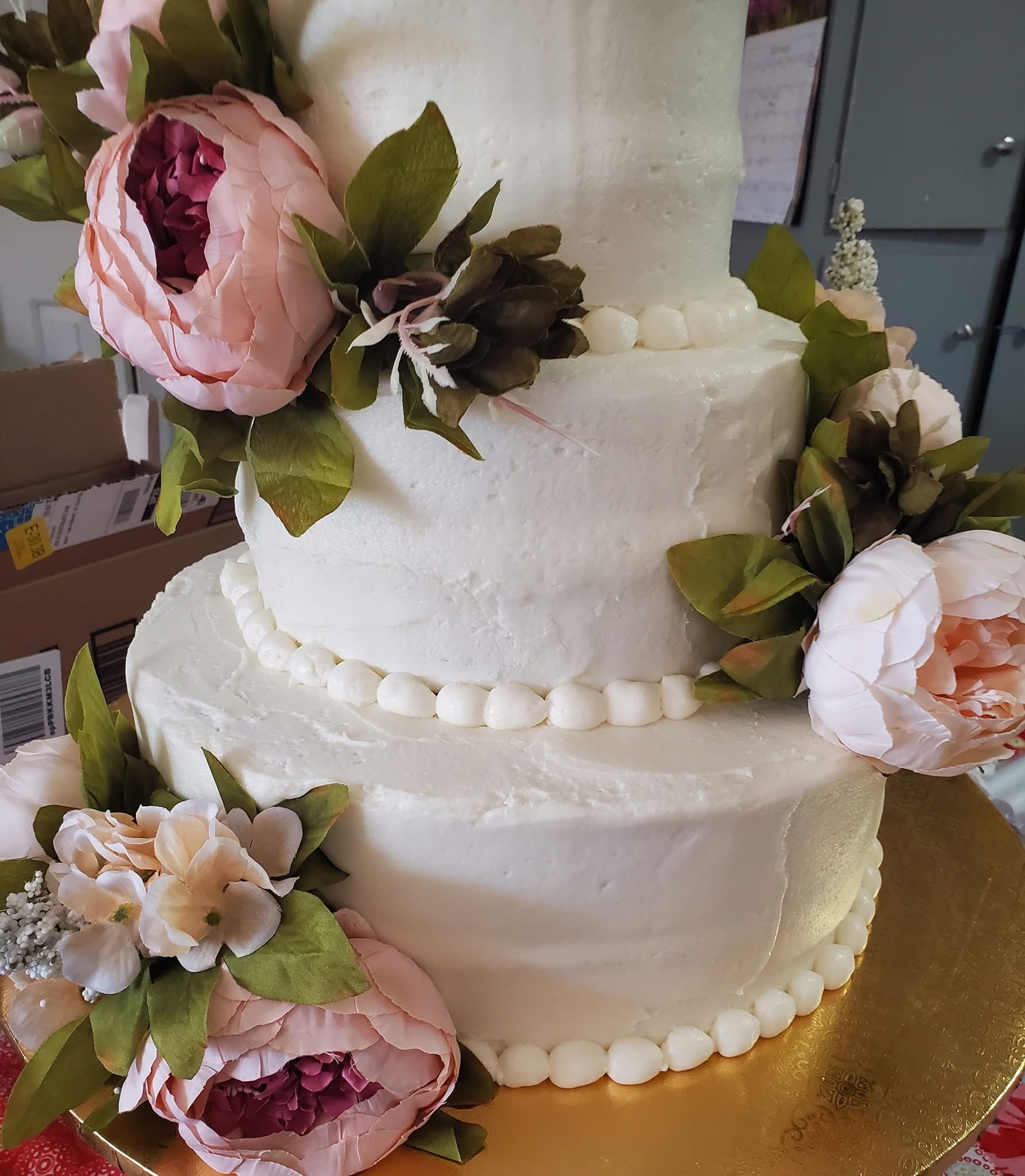 3 Tier Buttercream Cake