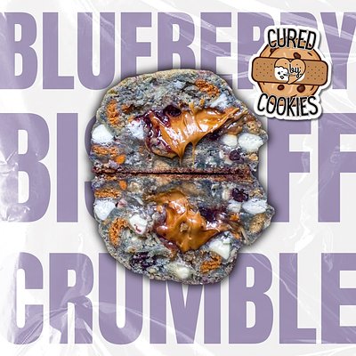 MEGA: Blueberry Biscoff Crumble 🫐