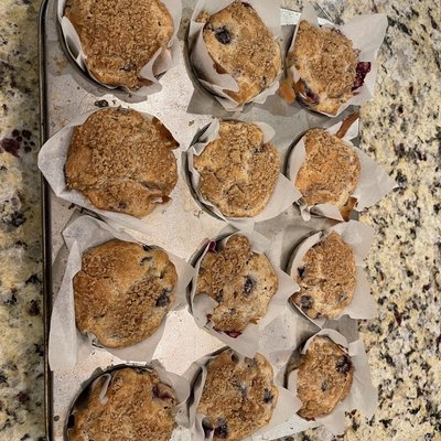 Lemon-Blueberry Muffins  