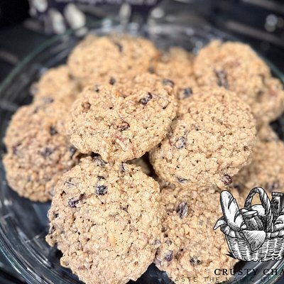 Sourdough Oatmeal Cookies With Raisins And Pecans - Dozen