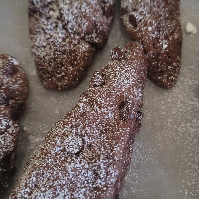 Double Chocolate Chip Scones