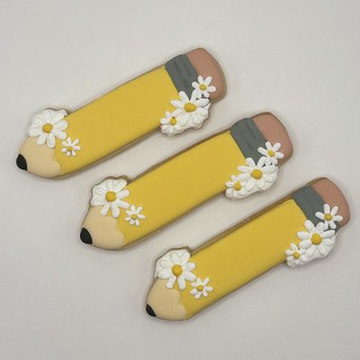 A3 Daisy Pencil w/ Name 