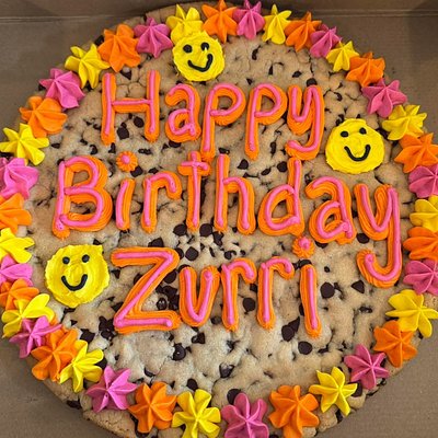 14” Round Cookie Cake 