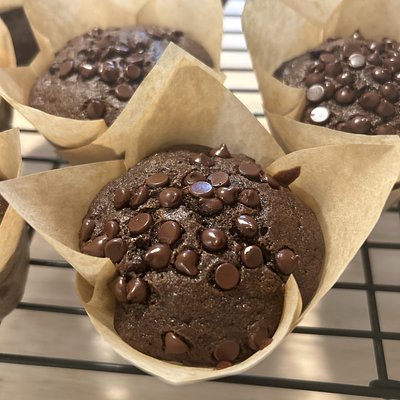 Chocolate Banana Muffins