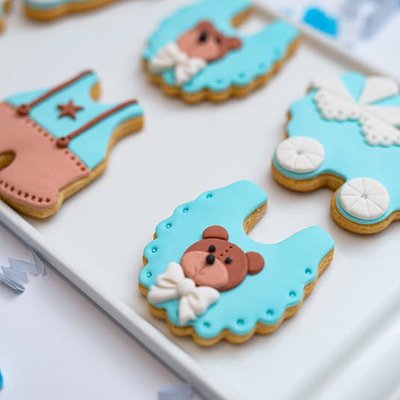 Baby Boy, Sugar cookie, your design