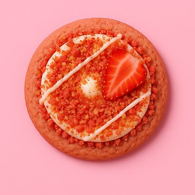 Strawberry Crunch Cheesecake