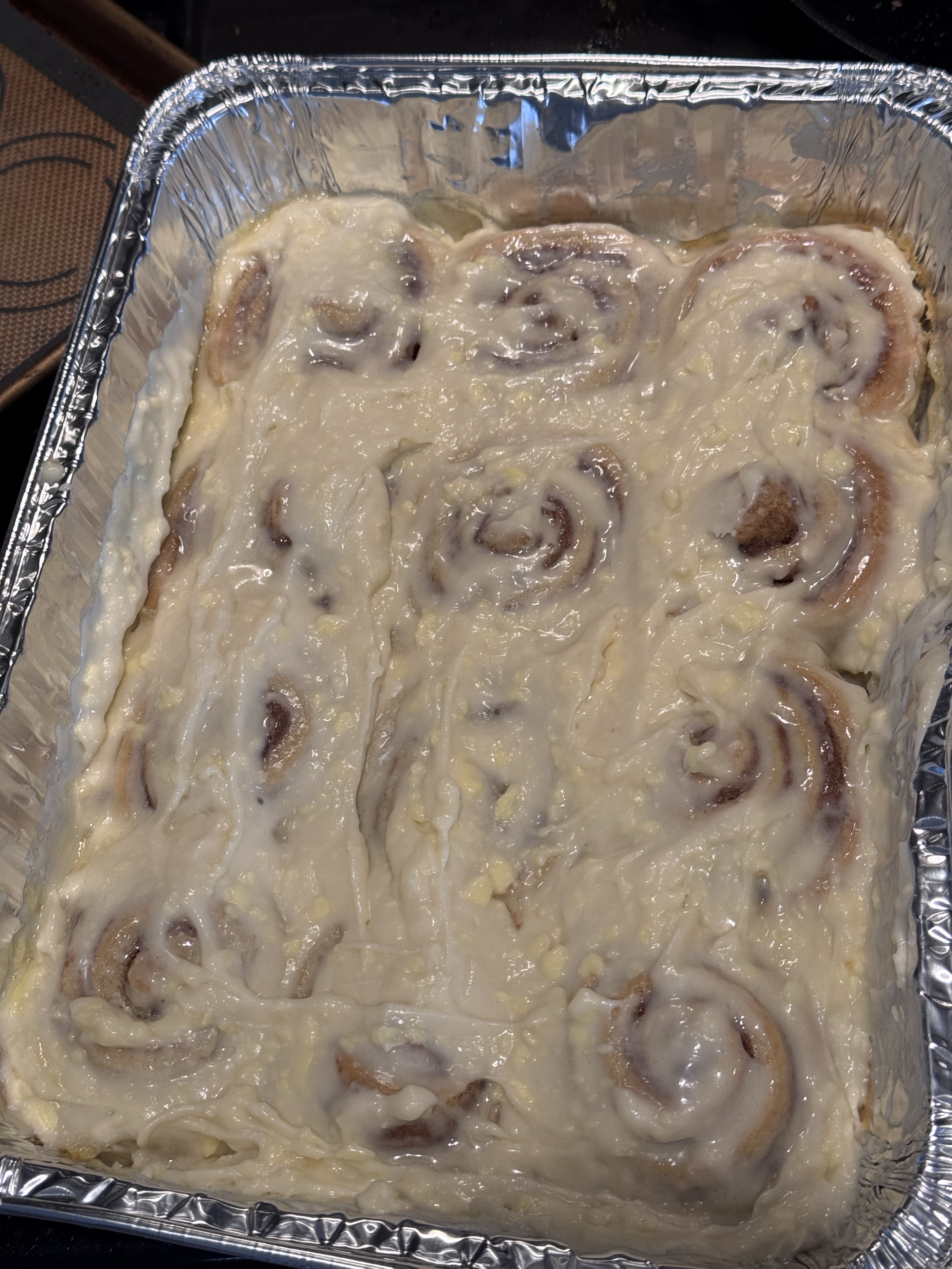 Regular Vanilla Cinnamon Rolls 