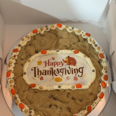 9 Inch Round Cookie Cake