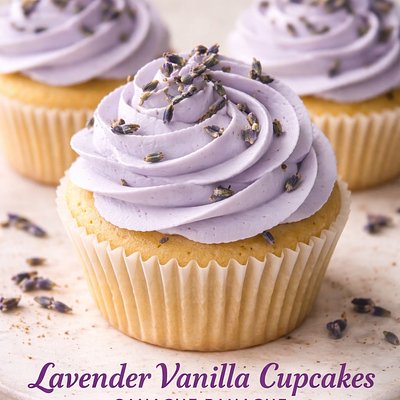 Lavender Vanilla Cupcakes