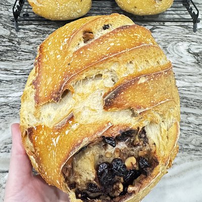Cranberry Walnut Sourdough (Specialty Loaf)