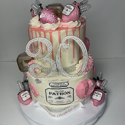2 Tier Buttercream Cake