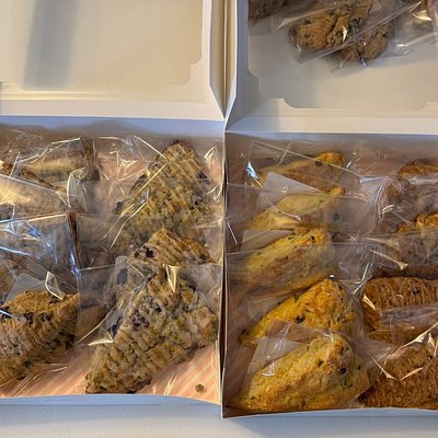 Scones Catering Box (2 Doz - 4 Flavors)