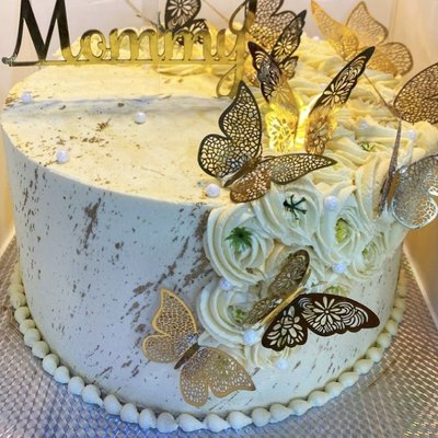 12"×4 Layer Celebration Cake (S.M Buttercream)