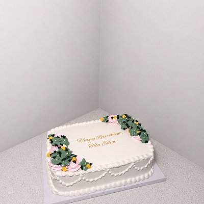 Custom Sheet Cake