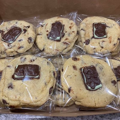 Mint Candy Cookies