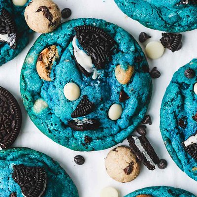 Cookie Monster Cookies 