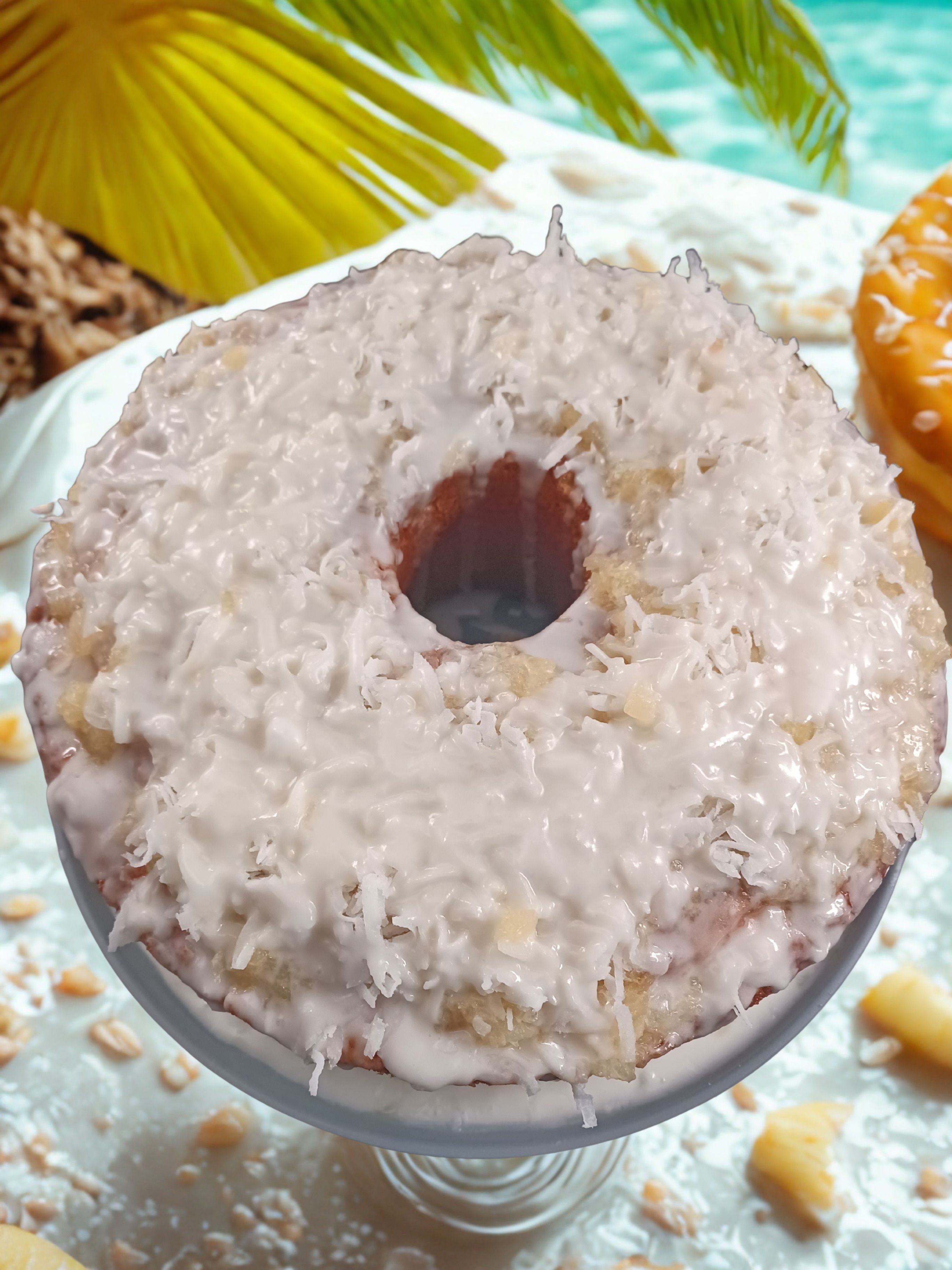 Pina Colada Pound Cake