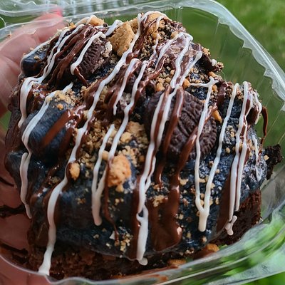 Cookie Monster Brownie