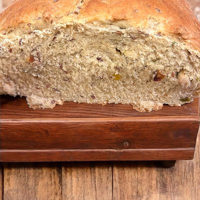 Organic Pistachio, Pumpkin, Flax Seed Loaves