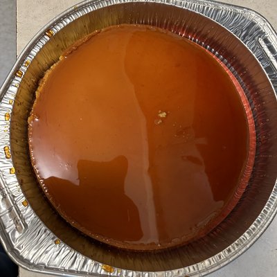 Flan Grande Vainilla Y Queso 