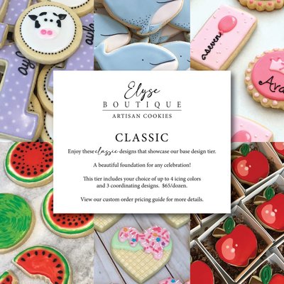Classic Custom Cookies 