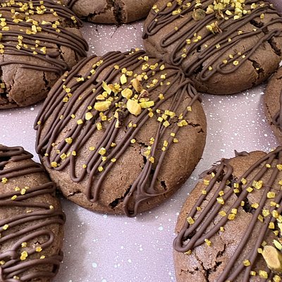  Pistachio Silk Chocolate Cookies