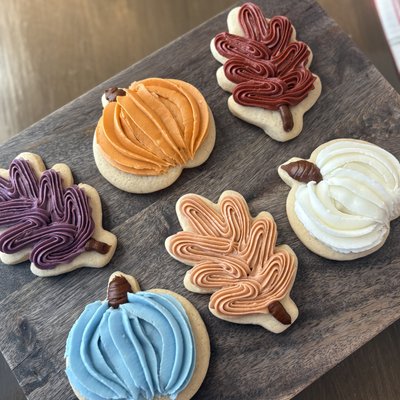 Custom Decorated Buttercream Cookies
