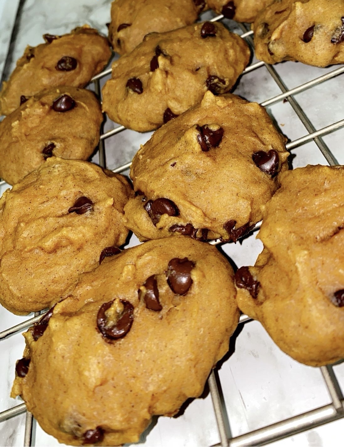 Pumpkin Chocolate Chip Cookies