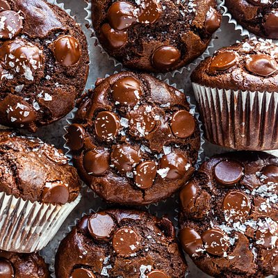 🍫 Double Chocolate Chip Muffins