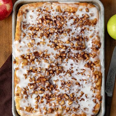 Apple Fritter focaccia 