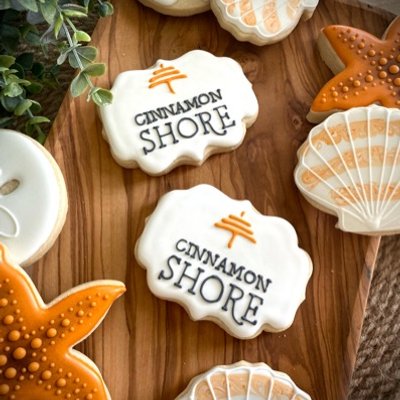 Corporate Logo Cookies 