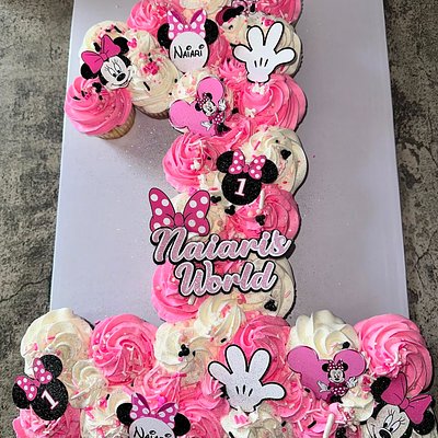Character Cupcake Cake