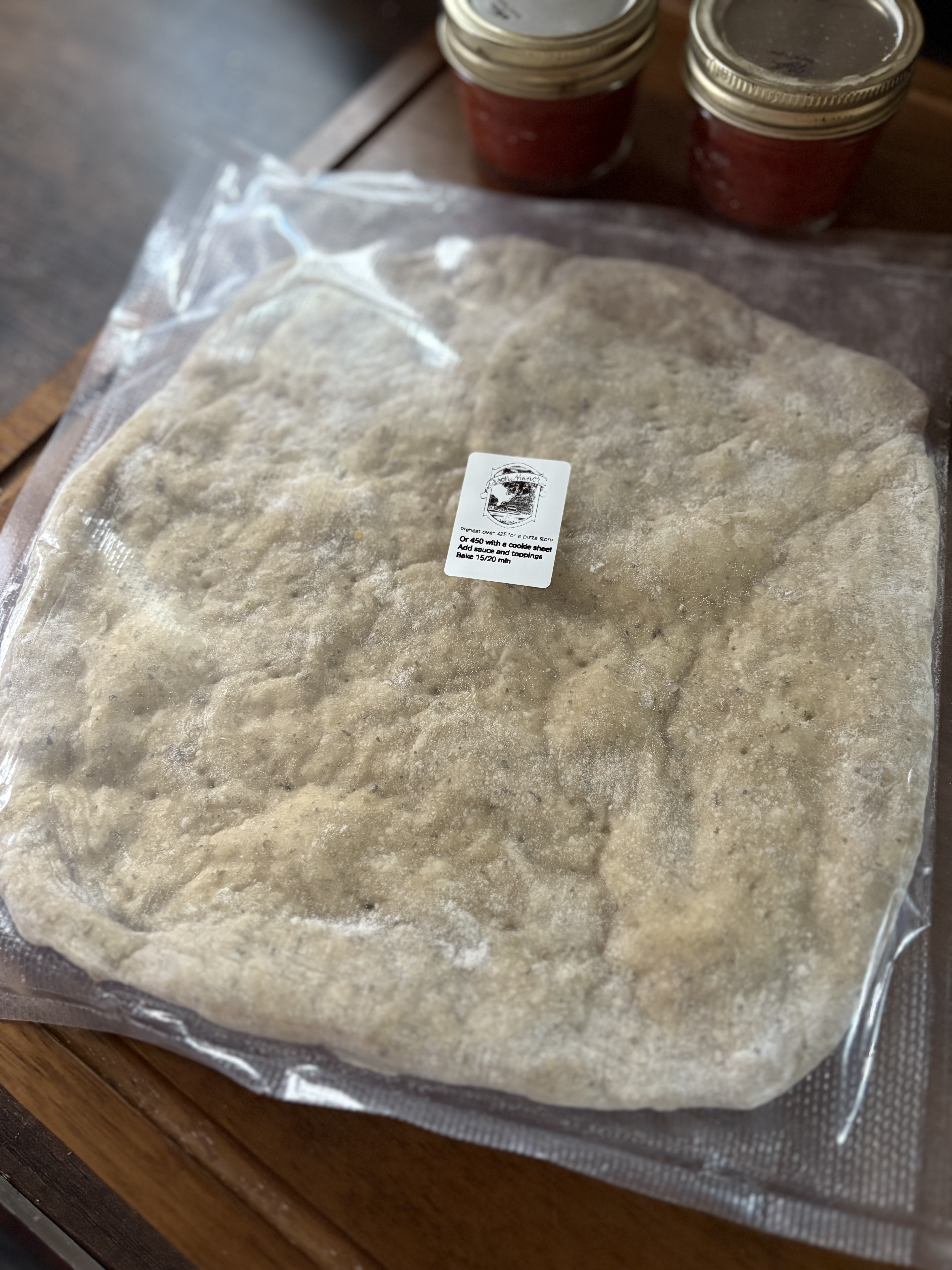 Herbed Thin Crust Sourdough Pizza 10inch 