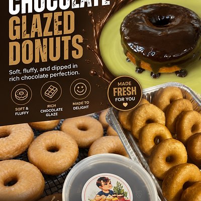 Chocolate Glazed Donuts