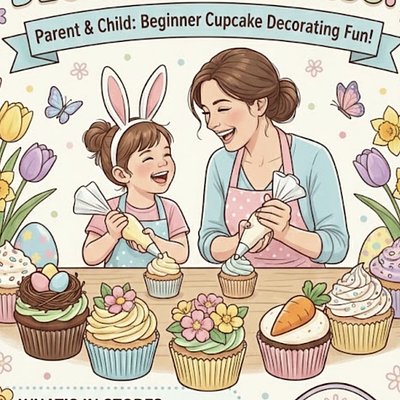 Hop Into Springtime Cupcake Class (03/28 2-4pm) 