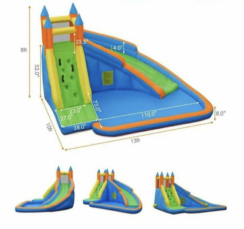 Multicolor Bounce House