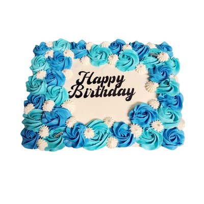 Half: Sheet Cake