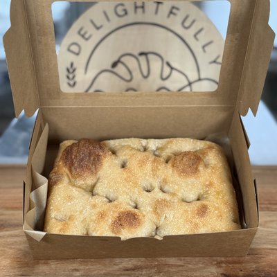 Olive Oil & Sea Salt Focaccia