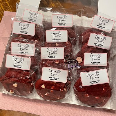 1 Dozen Red Velvet Packs